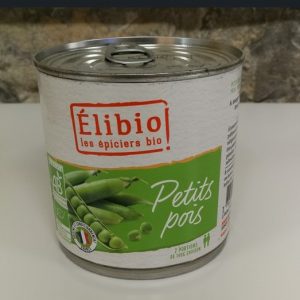 PETITS POIS ELIBIO 400G. 280G PNE
