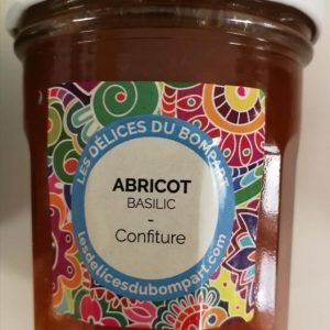 CONFITURE ABRICOT BASILIC 220G