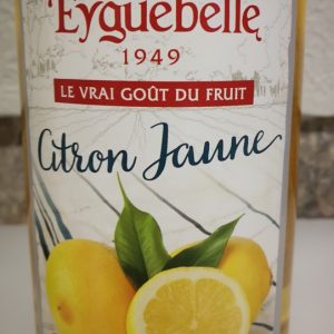SIROP CITRON JAUNE EYGUEBELLE