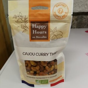 CAJOU CURRY THAI BIO 115G