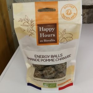 ENERGY BALLS AMANDE PO-CHANVRE BIO 120G