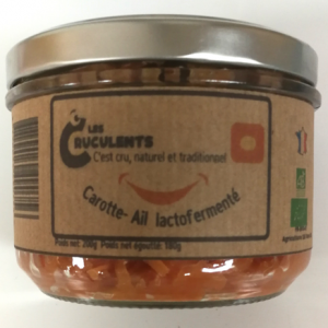 CAROTTE AIL LACTOFERMENTE 180G