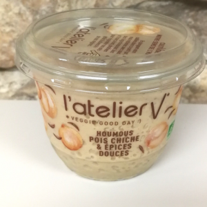 HOUMOUS POIS CHICHES EPICES DOUCES L'ATELIER V 150G