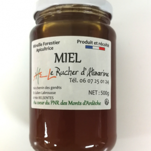 MIEL CHATAIGNIER 500G LE RUCHER D ALIZARINE