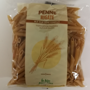PATE PENNE RIGATE D-C 500G LE BIO POUR TOUS